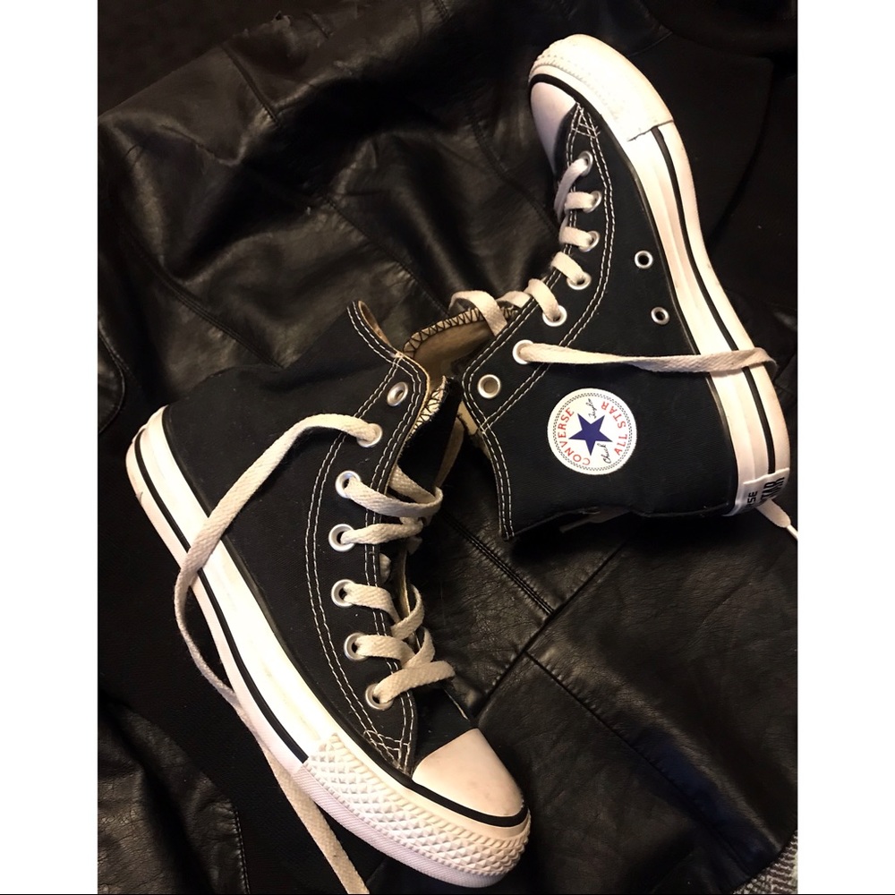 High top chuck taylors (converse)